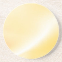 Soft Amber Print Sandstone Coaster