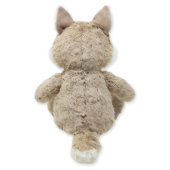 Soft and Adorable Plush Coyote Stuffed Animal (Back w/o shirt)