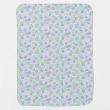 “Soft and Gentle Blue ” Baby Blanket