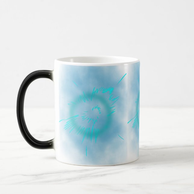 Soft and harmonious lines color morph mug  (Left)