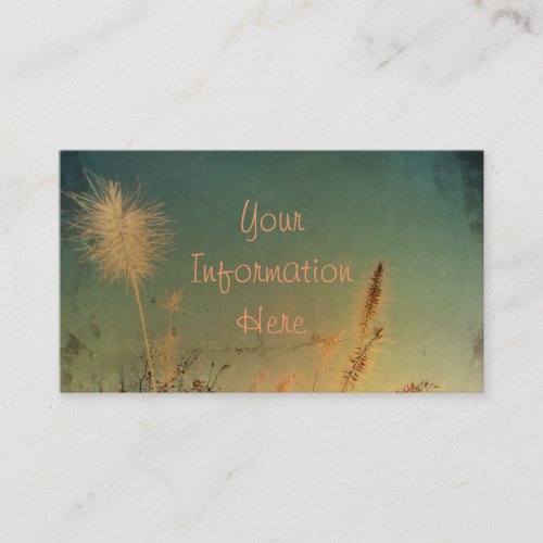 Soft and Pretty Nature Business Card
