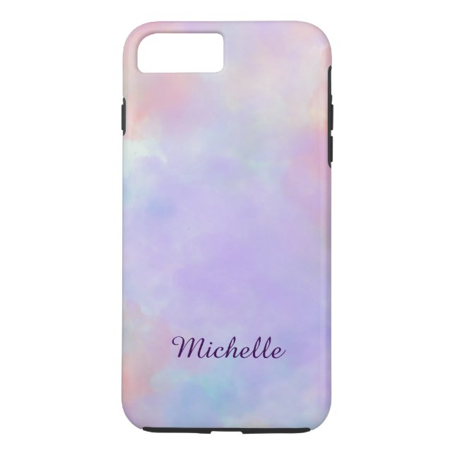 Soft and Serene Pastel Design Template Case-Mate iPhone Case (Back)