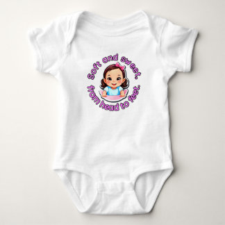 Soft And Sweet From Head To Feet Baby Clothes. Bodysuit