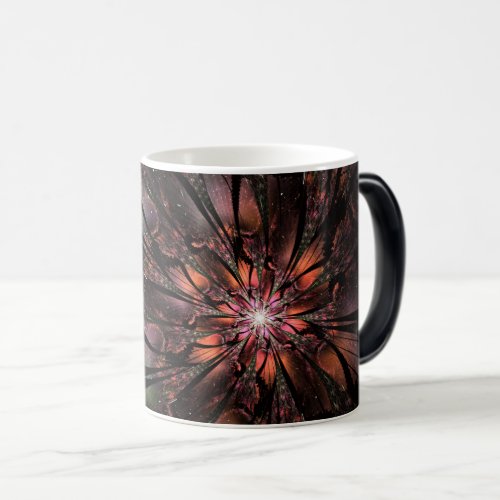 Soft and tenderness fractal fantasy flower   magic mug