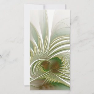 Soft and tenderness fractal fantasy flower save the date