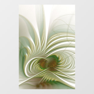 Soft and tenderness fractal fantasy flower wall decal