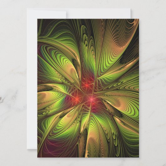 Soft and tenderness fractal fantasy flowers (Front)