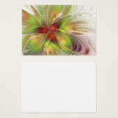 Soft and tenderness fractal fantasy flowers (Front & Back)