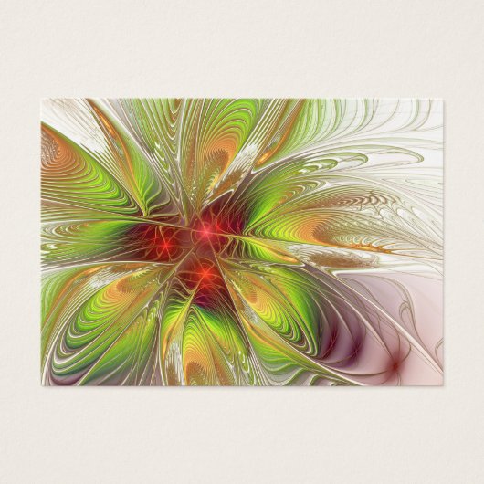 Soft and tenderness fractal fantasy flowers (Front)