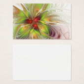 Soft and tenderness fractal fantasy flowers (Front & Back)
