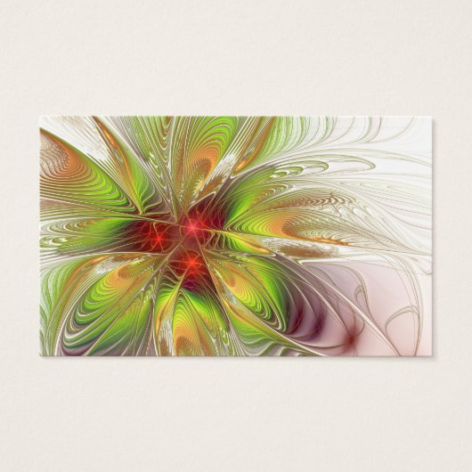 Soft and tenderness fractal fantasy flowers (Front)