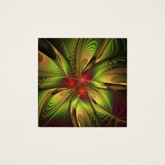Soft and tenderness fractal fantasy flowers (Front)
