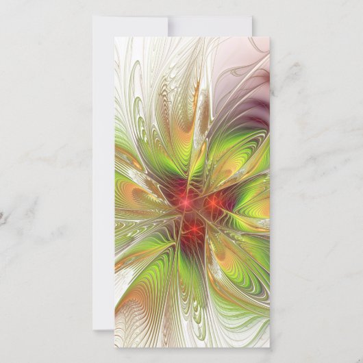 Soft and tenderness fractal fantasy flowers (Front)