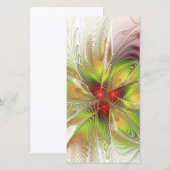 Soft and tenderness fractal fantasy flowers (Front/Back)