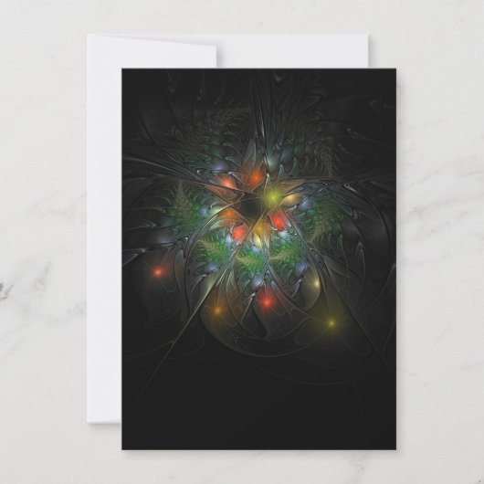 Soft and tenderness fractal fantasy flowers (Front)