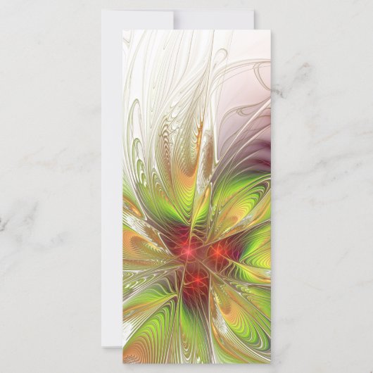 Soft and tenderness fractal fantasy flowers (Front)