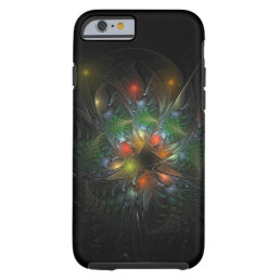 Soft and tenderness fractal fantasy flowers  tough iPhone 6 case