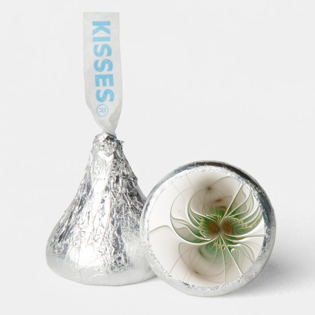 Soft and tenderness fractal fantasy flowers  hershey®'s kisses® (Front)