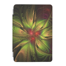 Soft and tenderness fractal fantasy flowers iPad mini cover