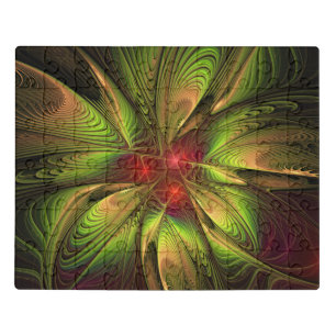 Soft and tenderness fractal fantasy flowers jigsaw puzzle