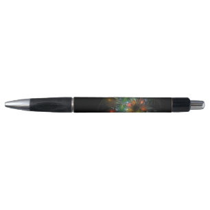 Soft and tenderness fractal fantasy flowers pen