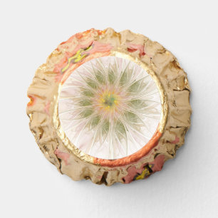 Soft and tenderness fractal fantasy flowers  reese's peanut butter cups