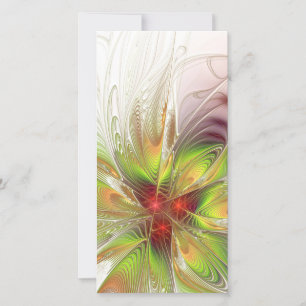 Soft and tenderness fractal fantasy flowers  save the date