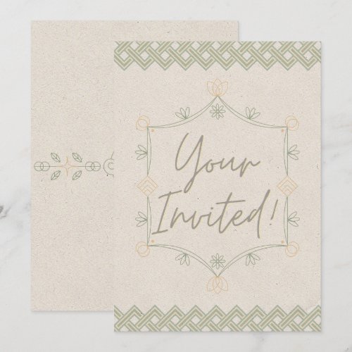 Soft and Whimsical Invite