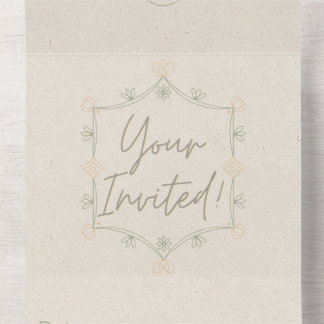 Soft and Whimsical Invite