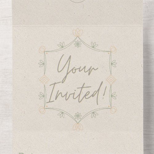 Soft and Whimsical Invite