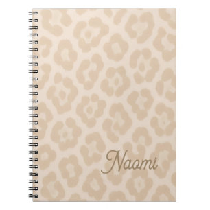 Soft Animal Luxury Pattern   warm Notebook