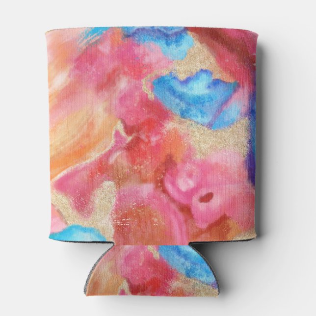 SOFT AS STONE Art Can Cooler (Back)