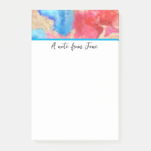 SOFT AS STONE Art Post-it Notes