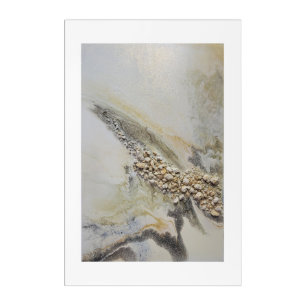 "Soft Aura" Mixed Media Abstract Art