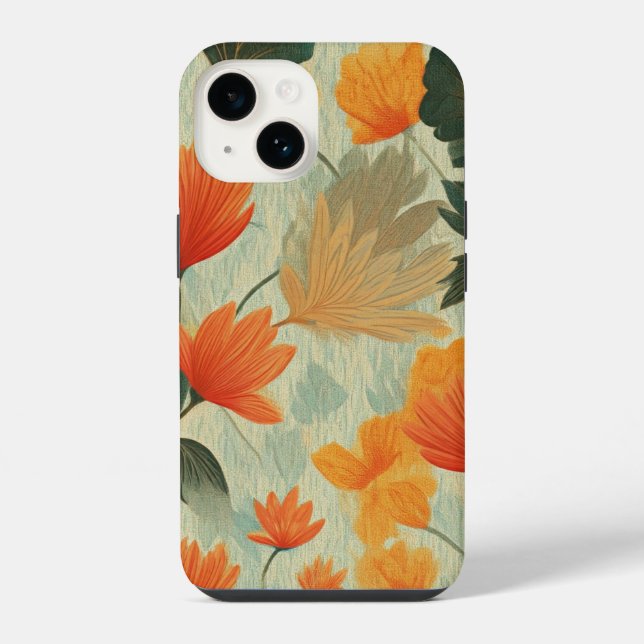 Soft Autumn Garden Iphone Case (Back)