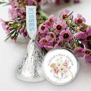 Soft Autumn Spring Floral Baby Shower Candy Favor