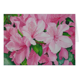 Soft Azaleas Cards