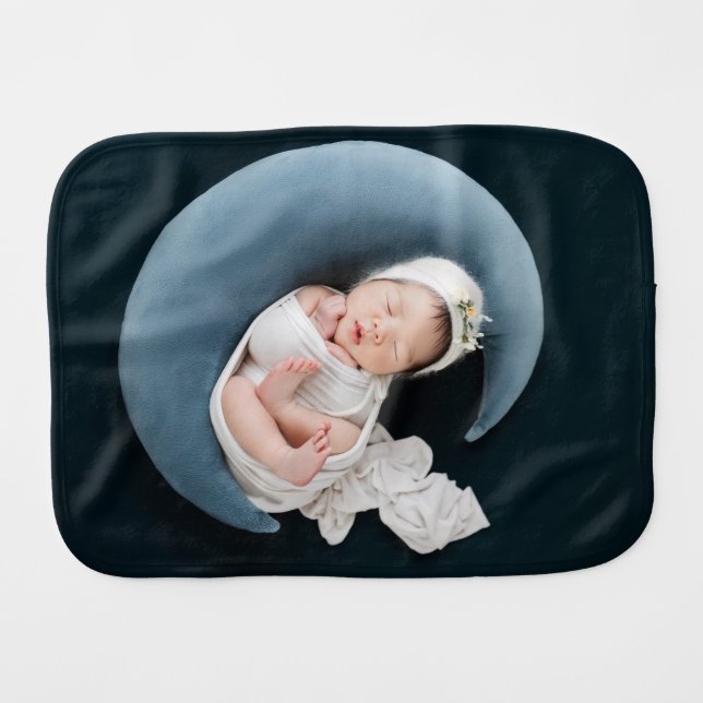 “Soft Baby Burp Cloth | Gentle Care for Your Littl (Front Horizontal)