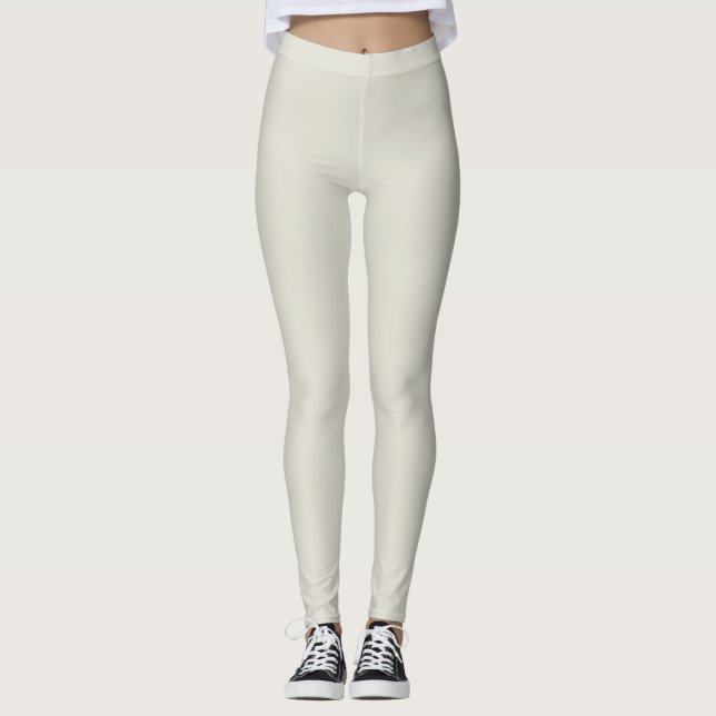 Soft Beige Leggings (Front)