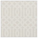 Soft Beige Trellis Fabric