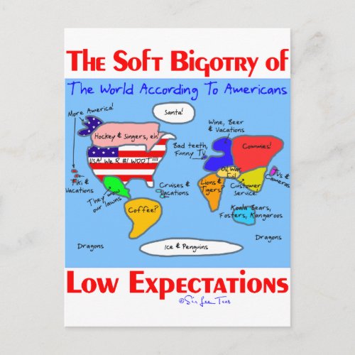 Soft Bigotry Of Low Expectations Postcard