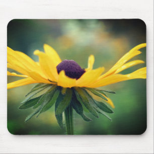Soft Black Eyed Susan Flower  Mouse Pad