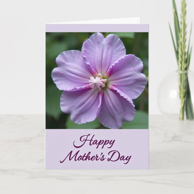 Soft Blossom Mothers Day Card (Front)