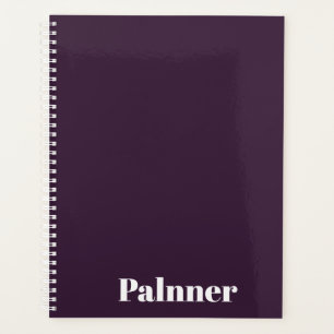 Soft Blue Bold Typography Bat Mitzvah Planner
