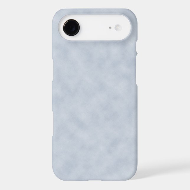 Soft Blue Parchment Look Case-Mate iPhone Case (Back)