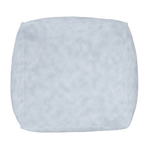 Soft Blue Parchment Look Pouf