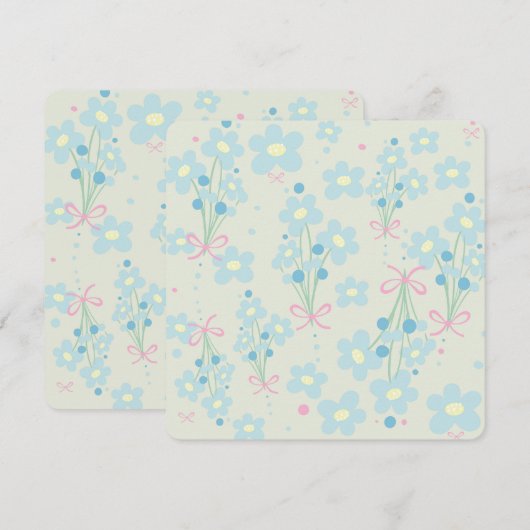 Soft Blue & Pink Harmony (Front/Back)