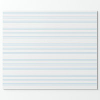 Sage Green, White Stripe Wrapping Paper, Zazzle