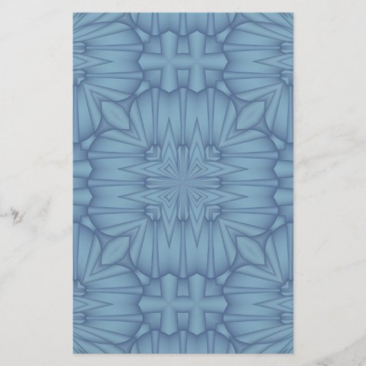 Soft Blue Tracery #3 (Front)