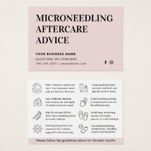 Soft Blush Classic Microneedling Aftercare
